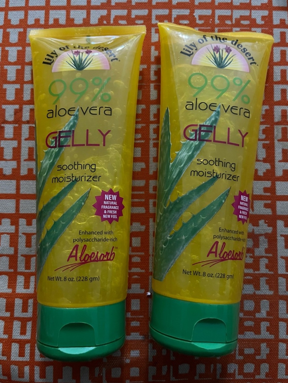 Lily of the Desert 99% Aloe Vera Gelly Soothing Moisturizer -